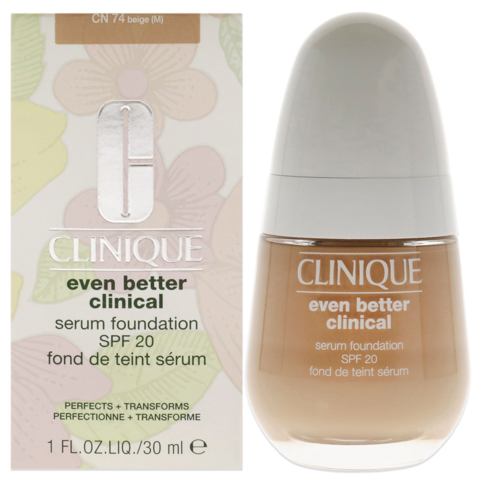 Even Better Clinical Serum Foundation SPF 20 - CN 74 Beige by Clinique for Women - 1 oz Foundation, , alternate image number 5