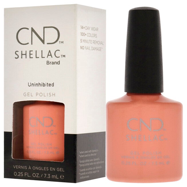 Shellac Nail Color - Uninhibited by CND for Women - 0.25 oz Nail Polish, , alternate image number null
