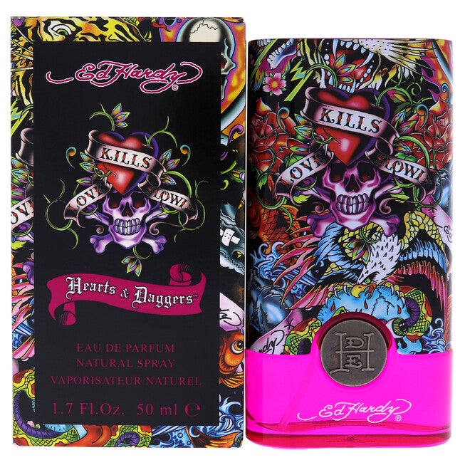 Ed Hardy Hearts and Daggers by Christian Audigier for Women - 1.7 oz EDP Spray, NA, hi-res image number null