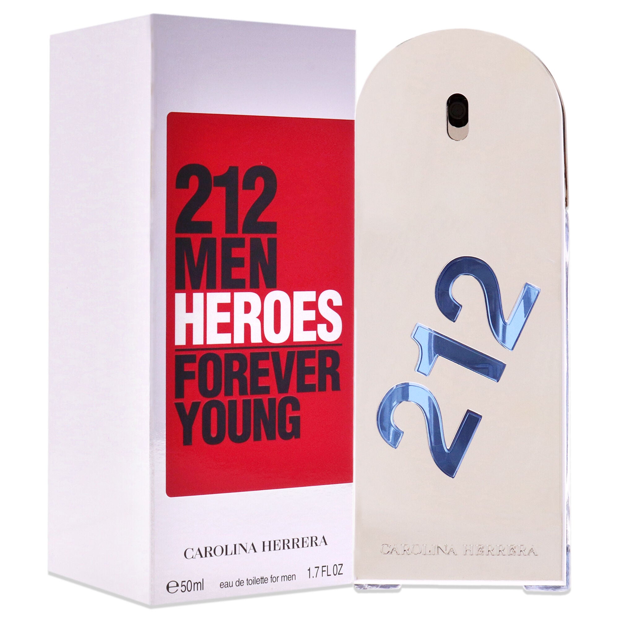 212 Heroes Forever Young by Carolina Herrera for Men - 1.7 oz EDT Spray, See Description, alternate image number 2