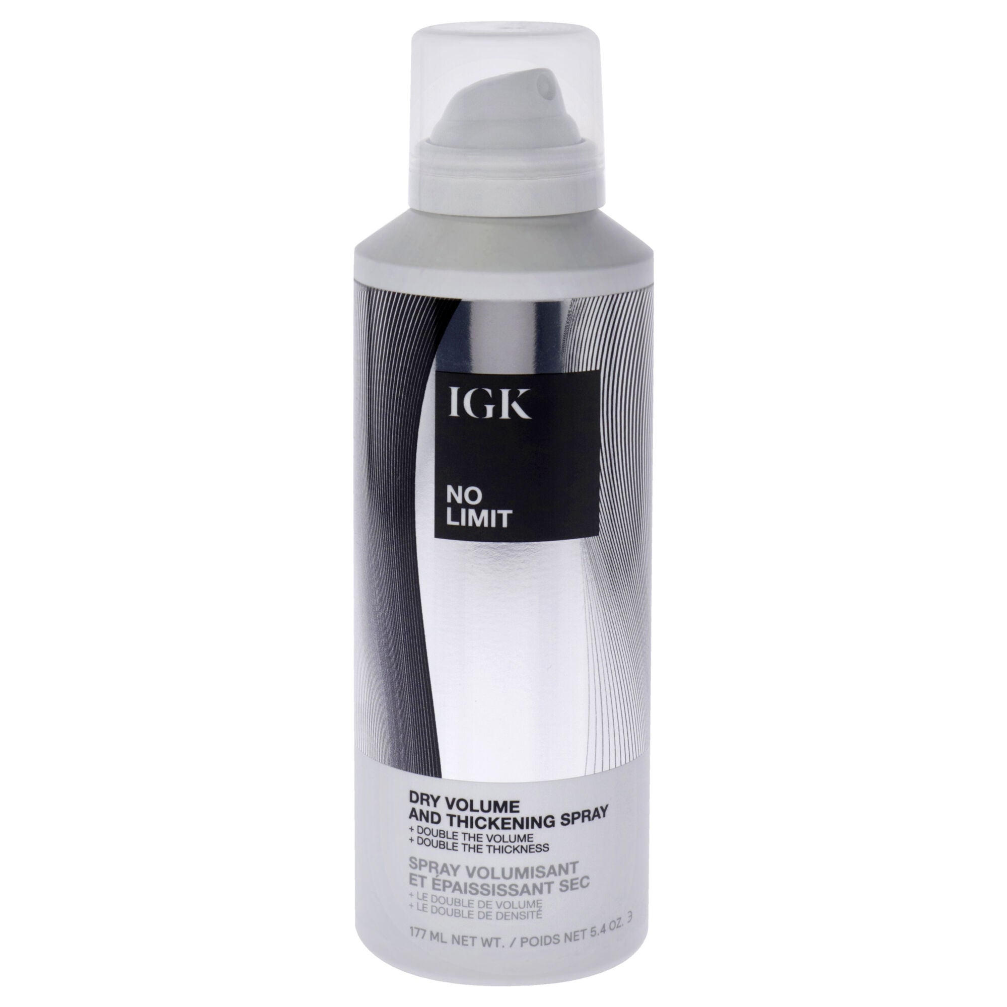 No Limit Dry Volume and Thickening Spray by IGK for Unisex - 5.4 oz Hair Spray, , alternate image number 3
