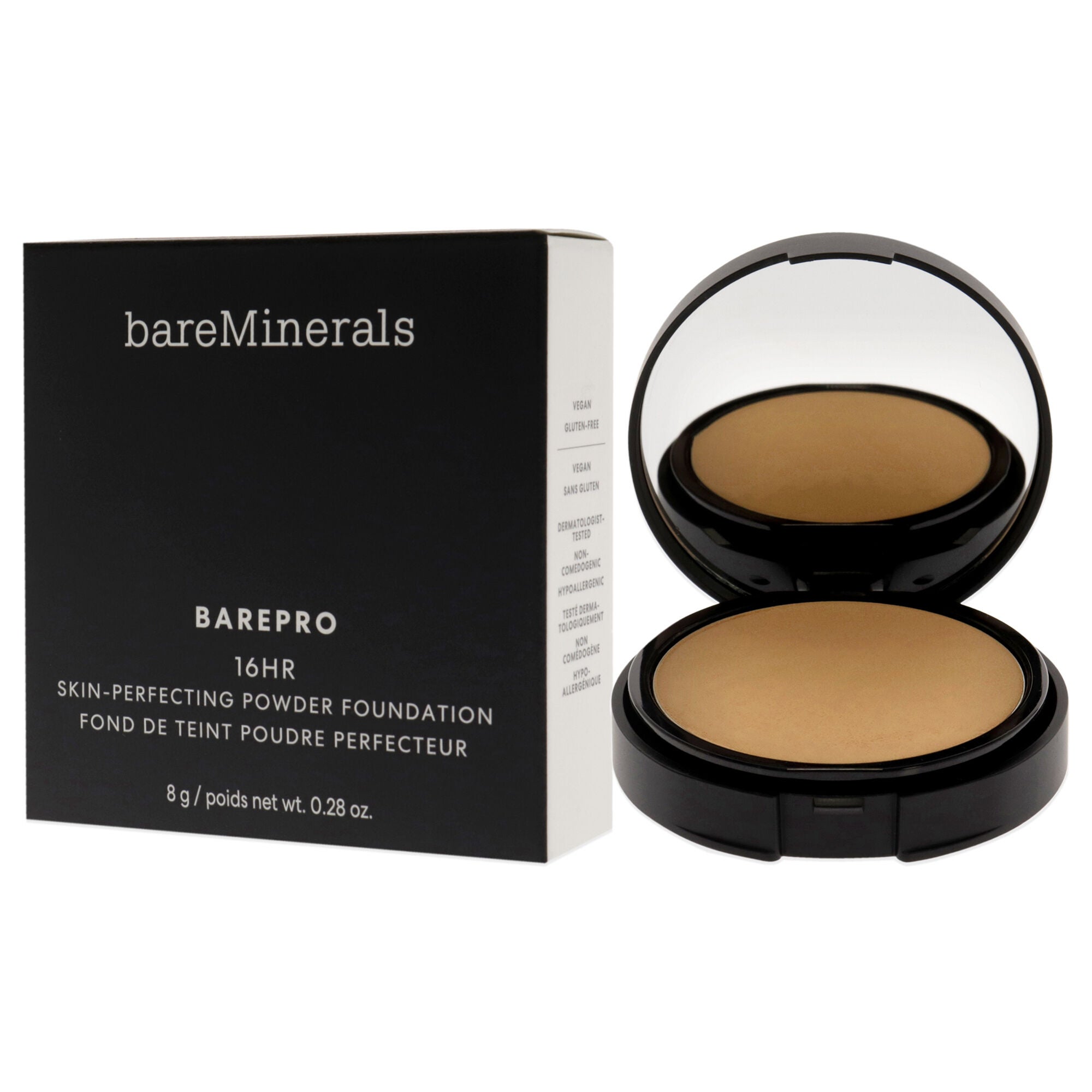 Barepro 16HR Skin Perfecting Powder Foundation - 27 Neutral Light by bareMinerals for Women - 0.28 oz Foundation, , alternate image number 7
