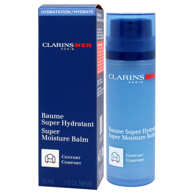Men Super Moisture Balm by Clarins for Men - 1.6 oz Balm, , alternate image number null