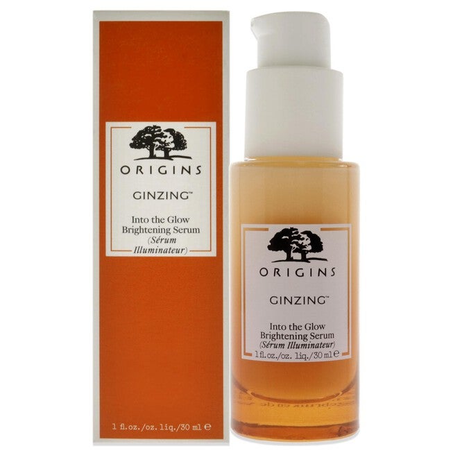 Ginzing Into The Glow Brightening Serum by Origins for Unisex - 1 oz Serum, See Description, hi-res image number 0