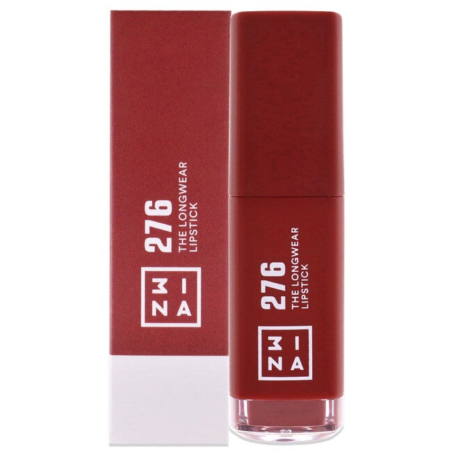 The Longwear Lipstick - 276 Chestnut Brown by 3INA for Women - 0.20 oz Lipstick, NA, hi-res image number null