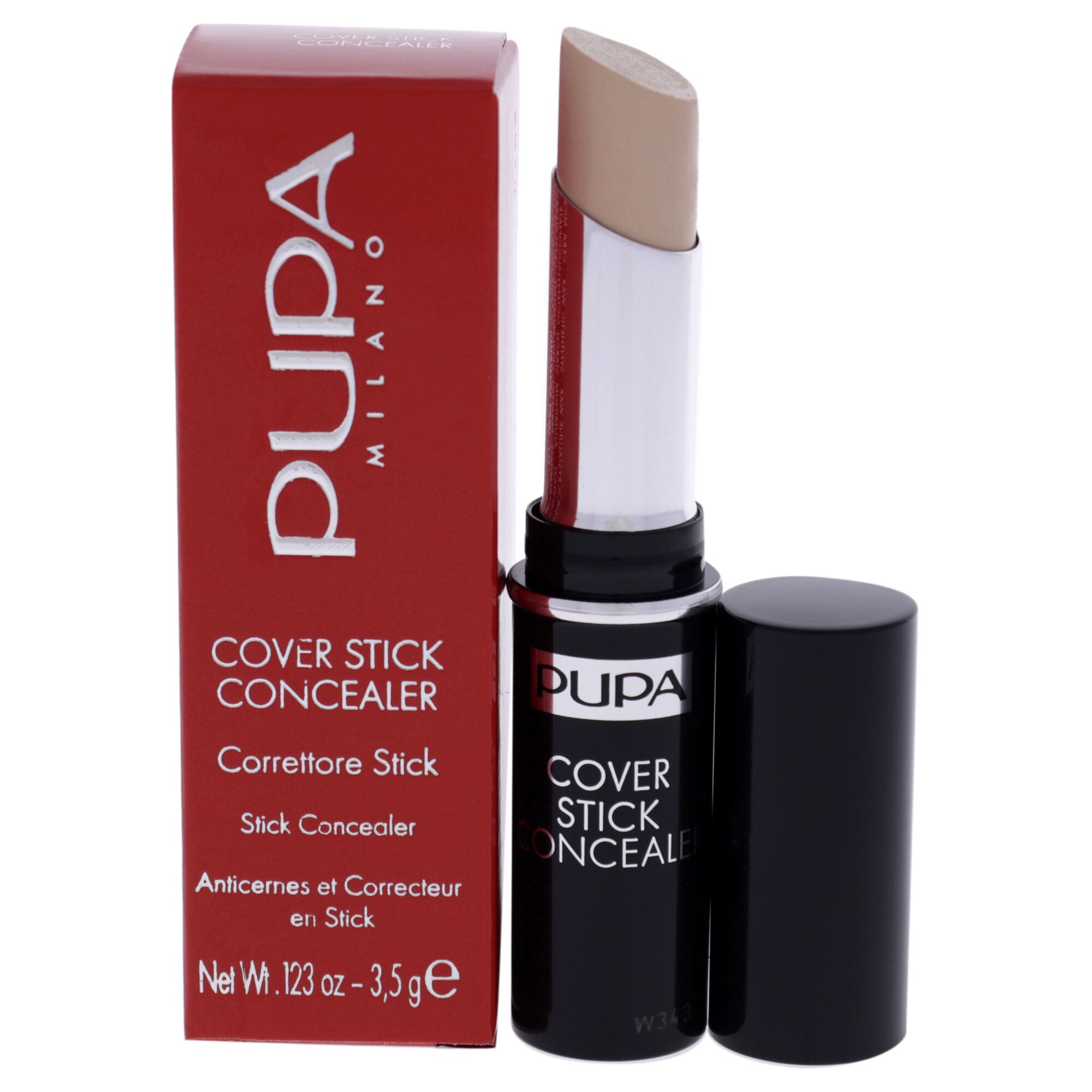 Cover Stick Concealer 001 Light Beige by Pupa Milano for Women 0.