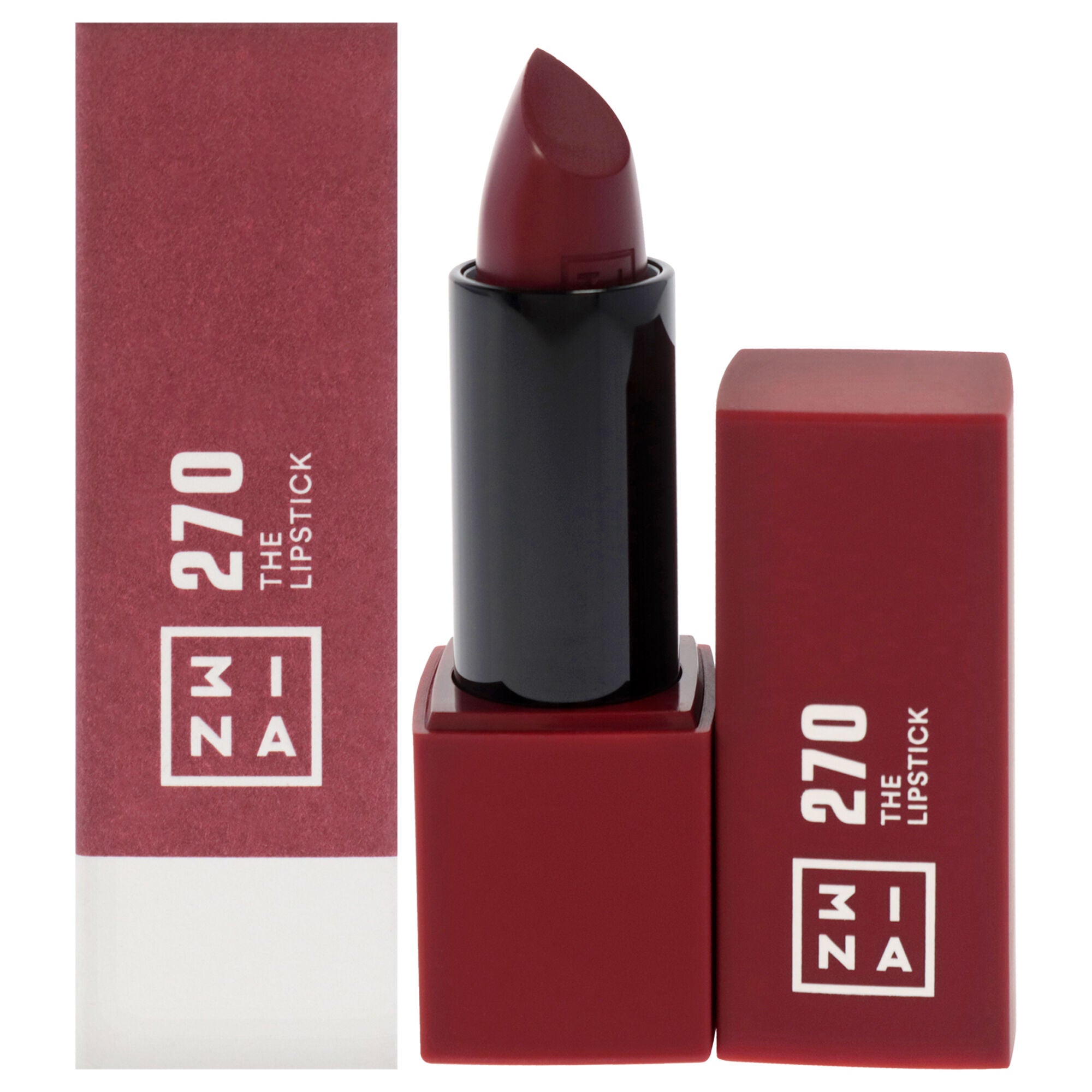 The Lipstick - 270 Wine Red by 3INA for Women - 0.16 oz Lipstick, See Description, hi-res image number 0