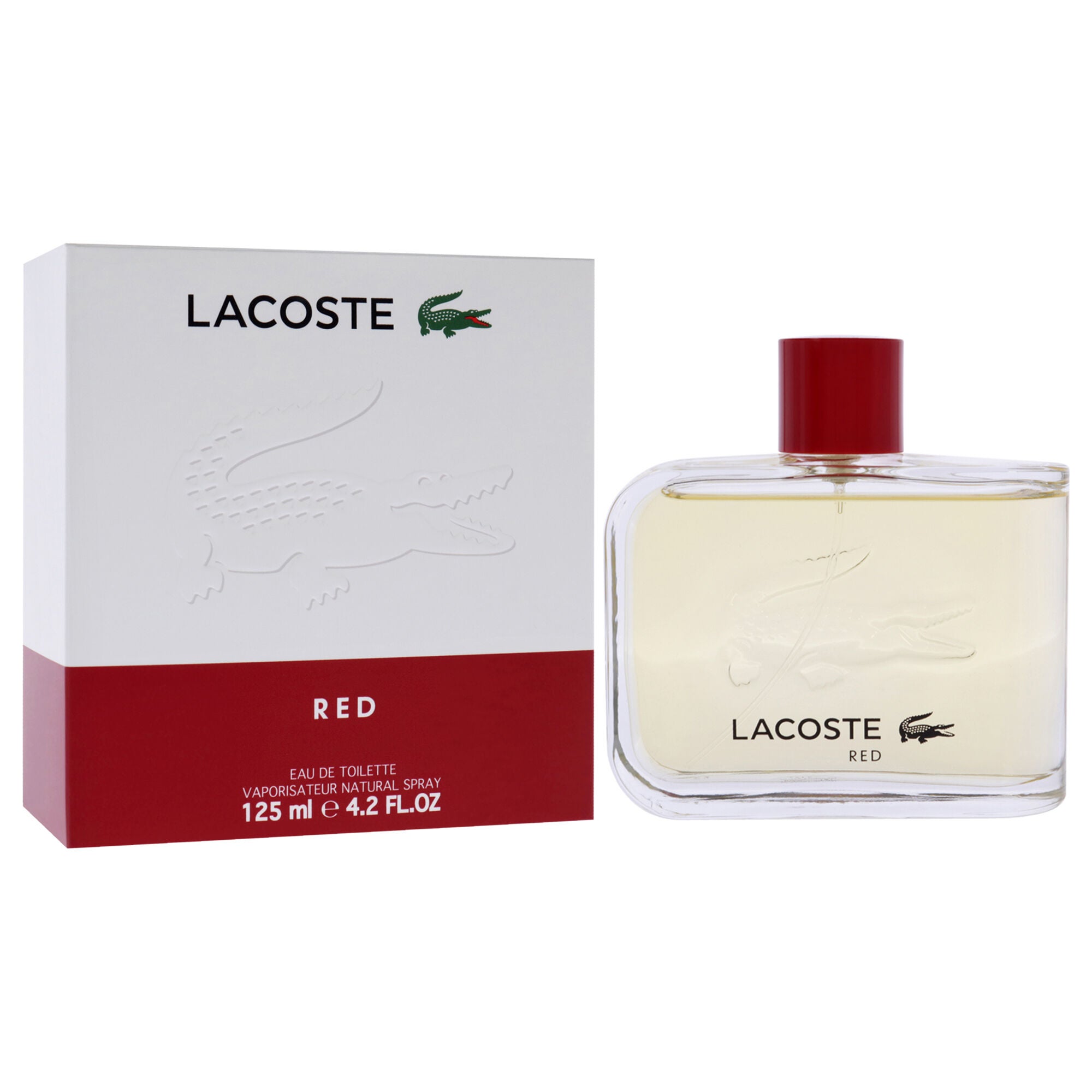 Lacoste Red by Lacoste for Men - 4.2 oz EDT Spray, See Description, alternate image number 2