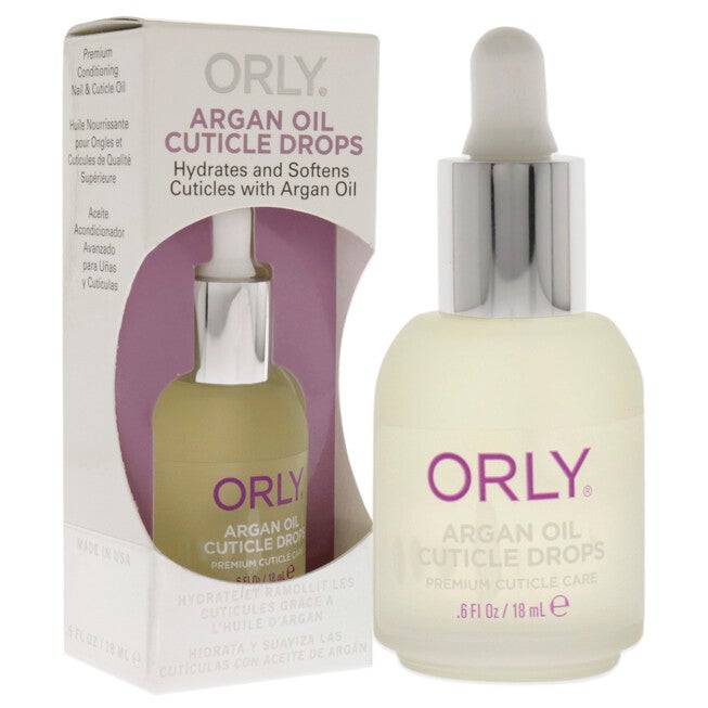 Argan Oil Cuticle Drops by Orly for Women - 0.6 oz Oil, NA, alternate image number null