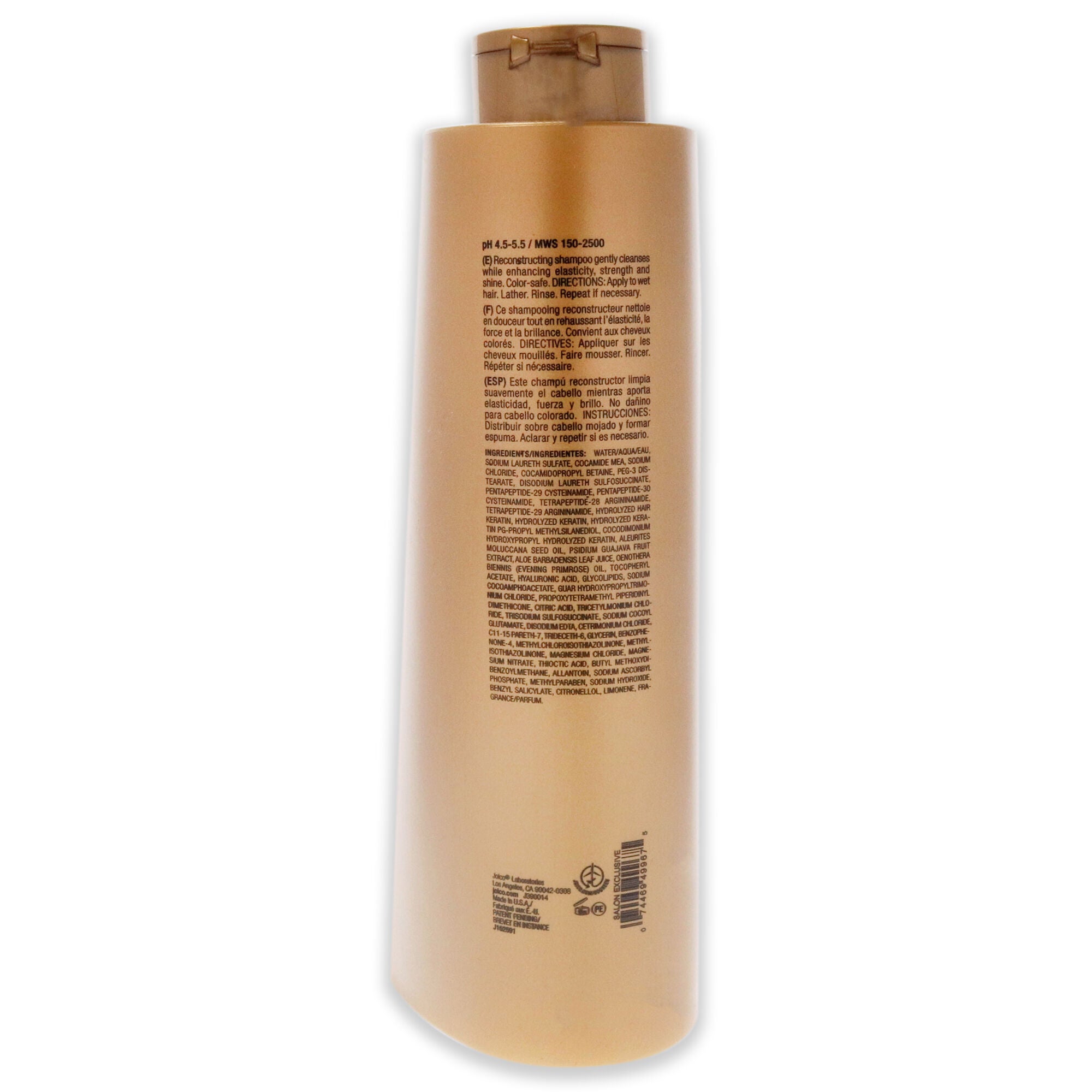 K-Pak Shampoo To Repair Damage by Joico for Unisex - 33.8 oz Shampoo, , alternate image number 4