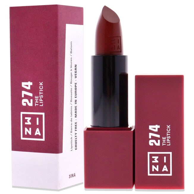 The Lipstick - 274 Perfect Ruby Red by 3INA for Women - 0.16 oz Lipstick, NA, alternate image number null