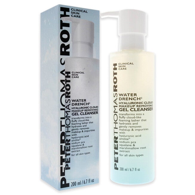 Water Drench Hyaluronic Cloud Makeup Removing Gel Cleanser by Peter Thomas Roth for Unisex - 6.7 oz Cleanser, See Description, alternate image number null