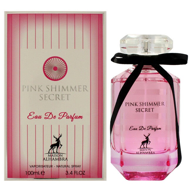 Pink Shimmer Secret by Maison Alhambra for Women - 3.4 oz EDP Spray, NA, hi-res image number null
