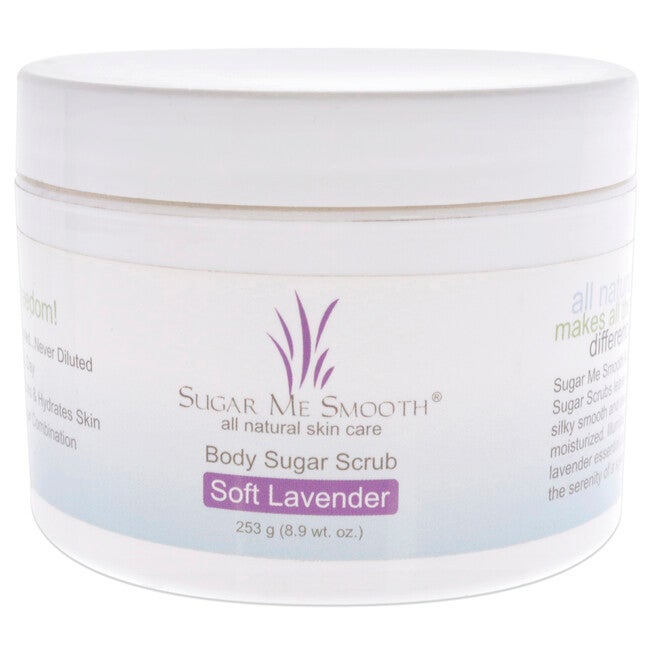 Body Scrub - Soft Lavender by Sugar Me Smooth for Unisex - 8.9 oz Scrub, See Description, hi-res image number 0