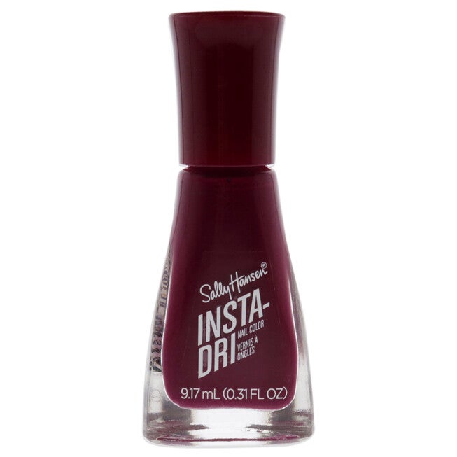 Insta-Dri Nail Color - 423 Just In Wine by Sally Hansen for Women - 0.31 oz Nail Polish, See Description, hi-res image number 0