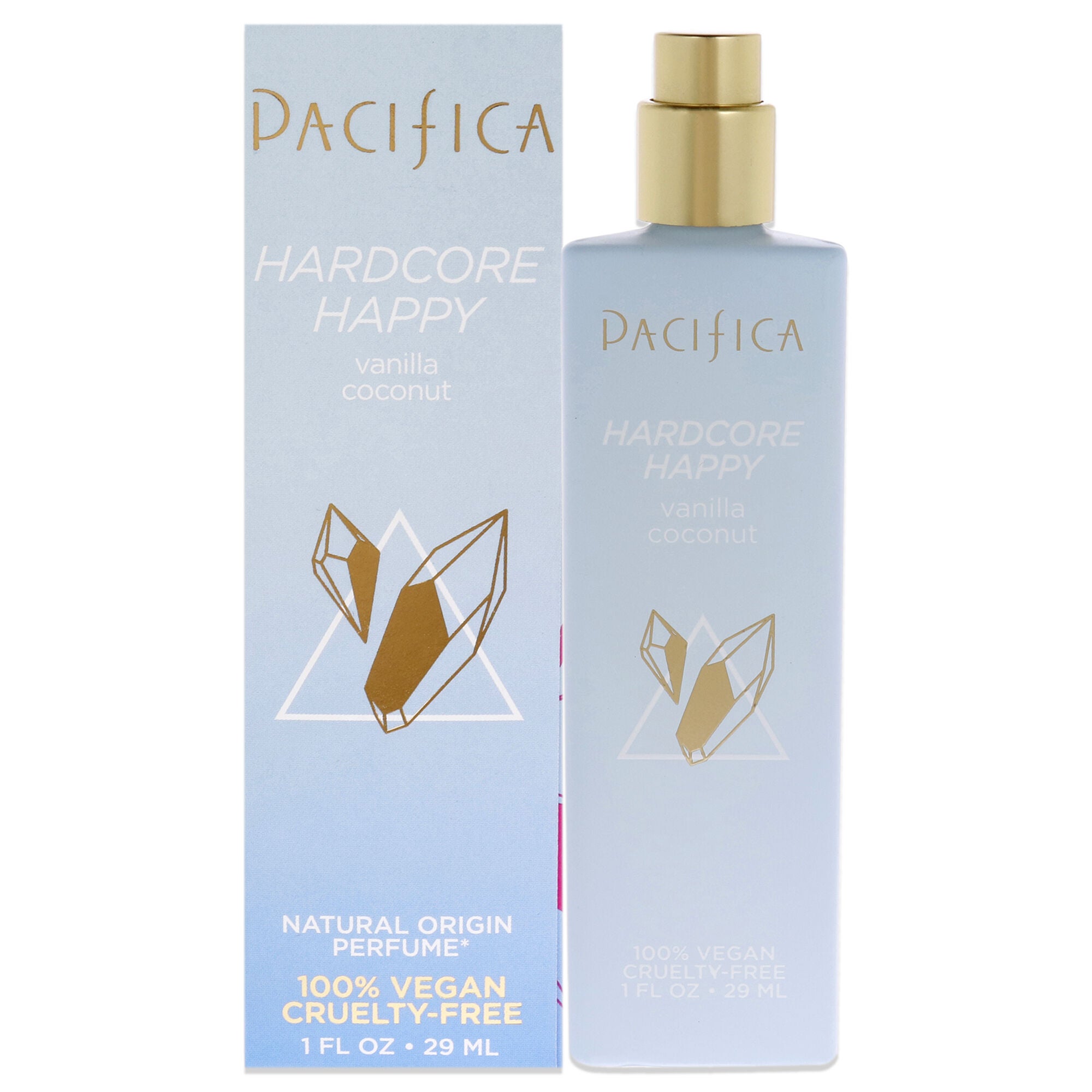 Hardcore Happy by Pacifica for Women - 1 oz Perfume Spray, See Description, hi-res image number 0