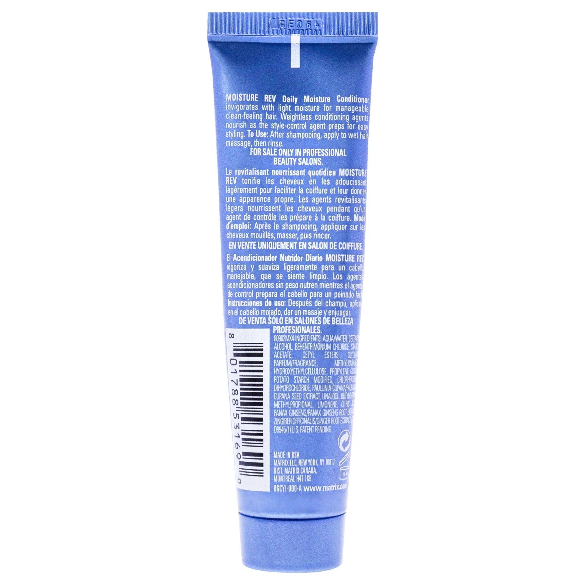 Men Moisture Rev Daily Moisture Conditioner by Matrix for Men - 1 oz Conditioner, See Description, alternate image number 2