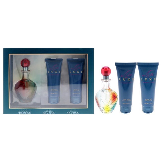Live Luxe by Jennifer Lopez for Women - 3 Pc Gift Set 3.4oz EDP Spray, 2.5oz Shower Gel, 2.5oz Body Lotion, NA, hi-res image number null