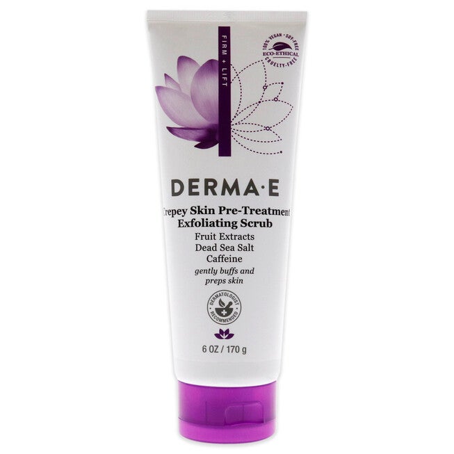 Crepey Skin Pre-Treatment Exfoliating Scrub by Derma-E for Unisex - 6 oz Scrub, NA, hi-res image number null