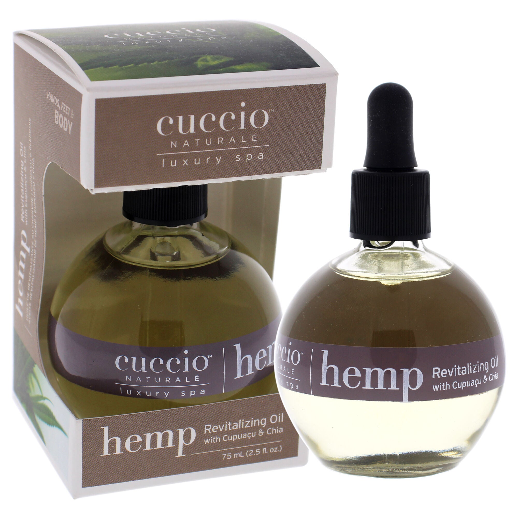 Hemp Revitalizing Oil by Cuccio Naturale for Unisex - 2.5 oz Oil, See Description, alternate image number 2