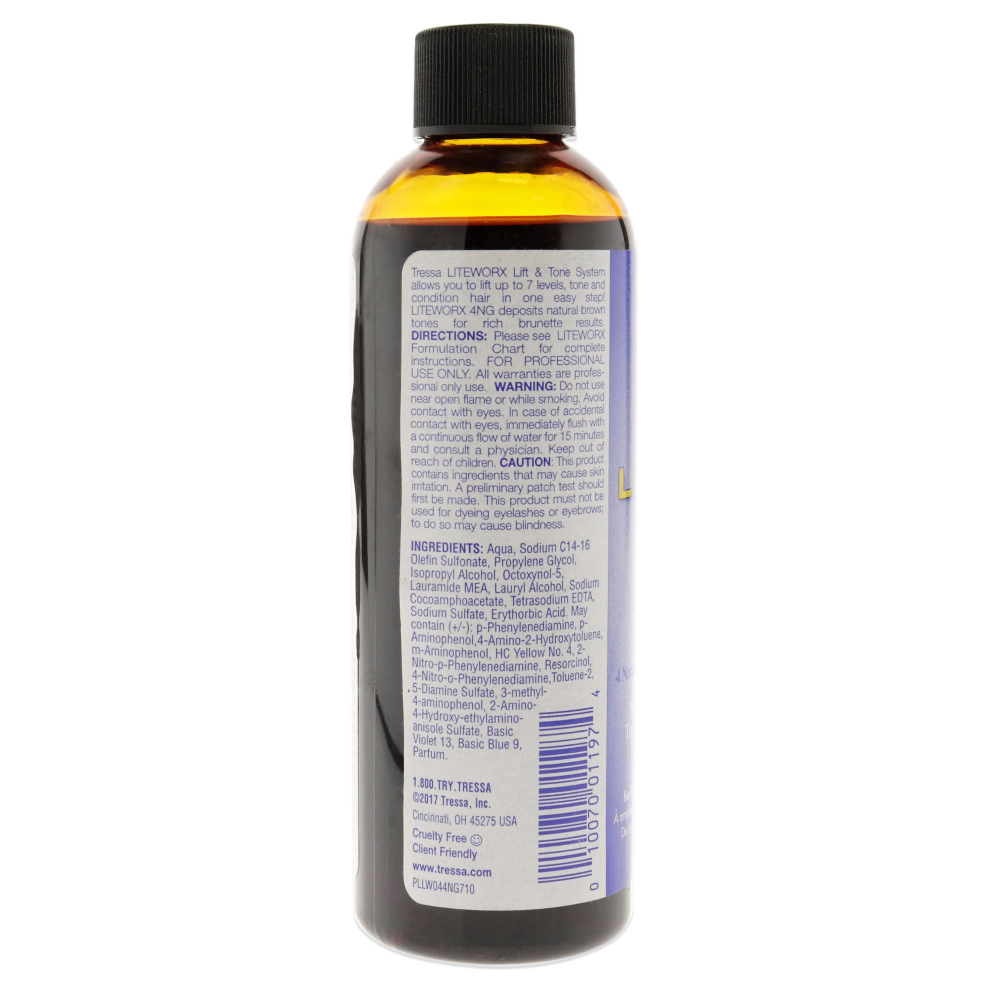 Liteworx Toner - 4NG Natural Gold by Tressa for Unisex - 4 oz Toner, See Description, alternate image number 1