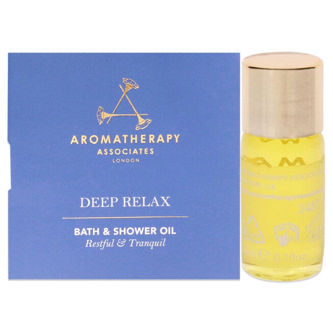 Deep Relax Bath And Shower Oil by Aromatherapy Associates for Unisex - 3 ml Shower Oil, , alternate image number 4