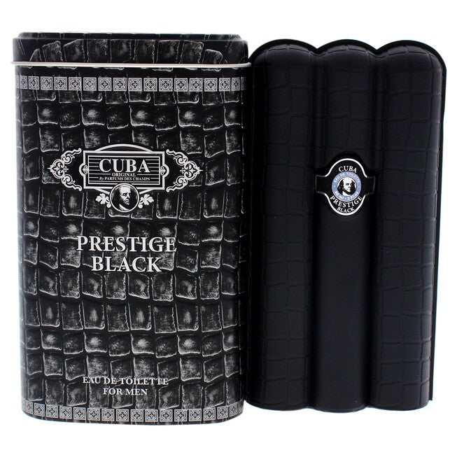 Cuba Prestige Black by Cuba for Men - 3 oz EDT Spray, NA, hi-res image number null