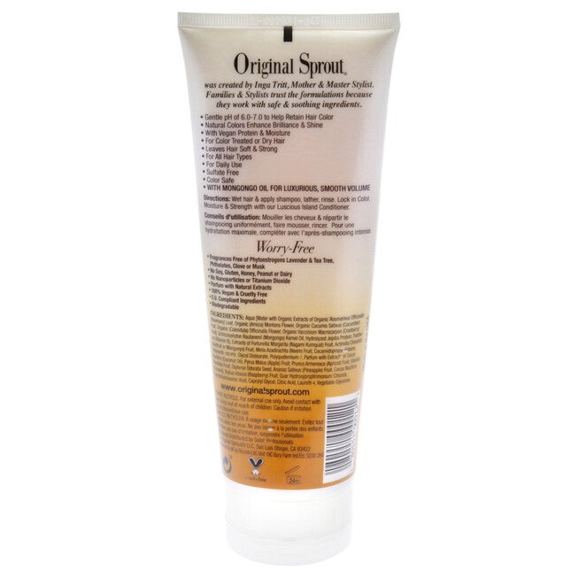 Island Bliss Shampoo by Original Sprout for Unisex - 8 oz Shampoo, NA, alternate image number null