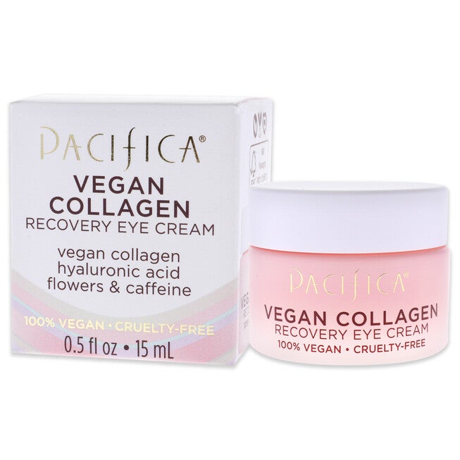 Vegan Collagen Recovery Eye Cream by Pacifica for Women - 0.5 oz Cream, , alternate image number null