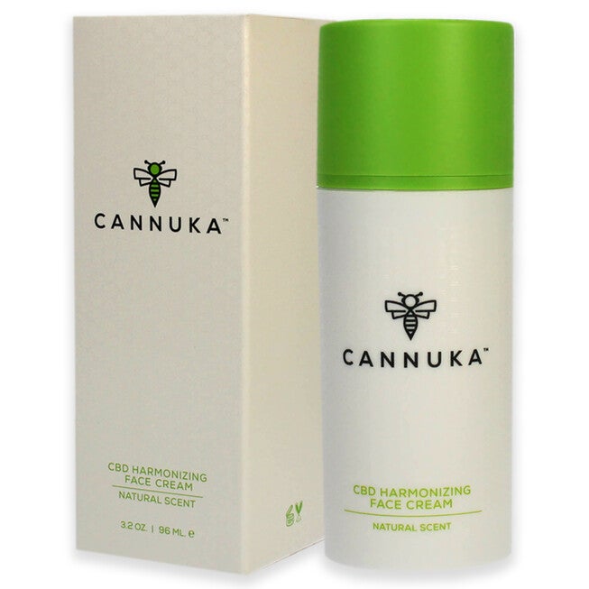 CBD Harmonizing Face Cream - Natural Scent by Cannuka for Unisex - 3.2 oz Cream, NA, alternate image number null