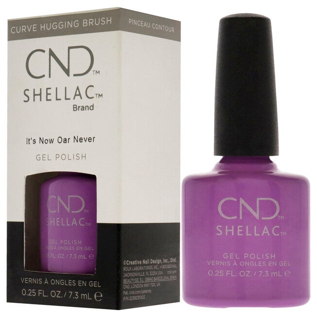Shellac Nail Color - Its Now Oar Nvr by CND for Women - 0.25 oz Nail Polish, See Description, alternate image number 3