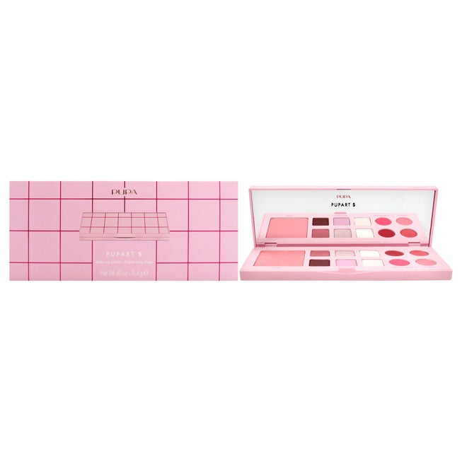 Pupart S Make-Up Palette - 002 Pink by Pupa Milano for Women - 0.4 oz Makeup, NA, hi-res image number null
