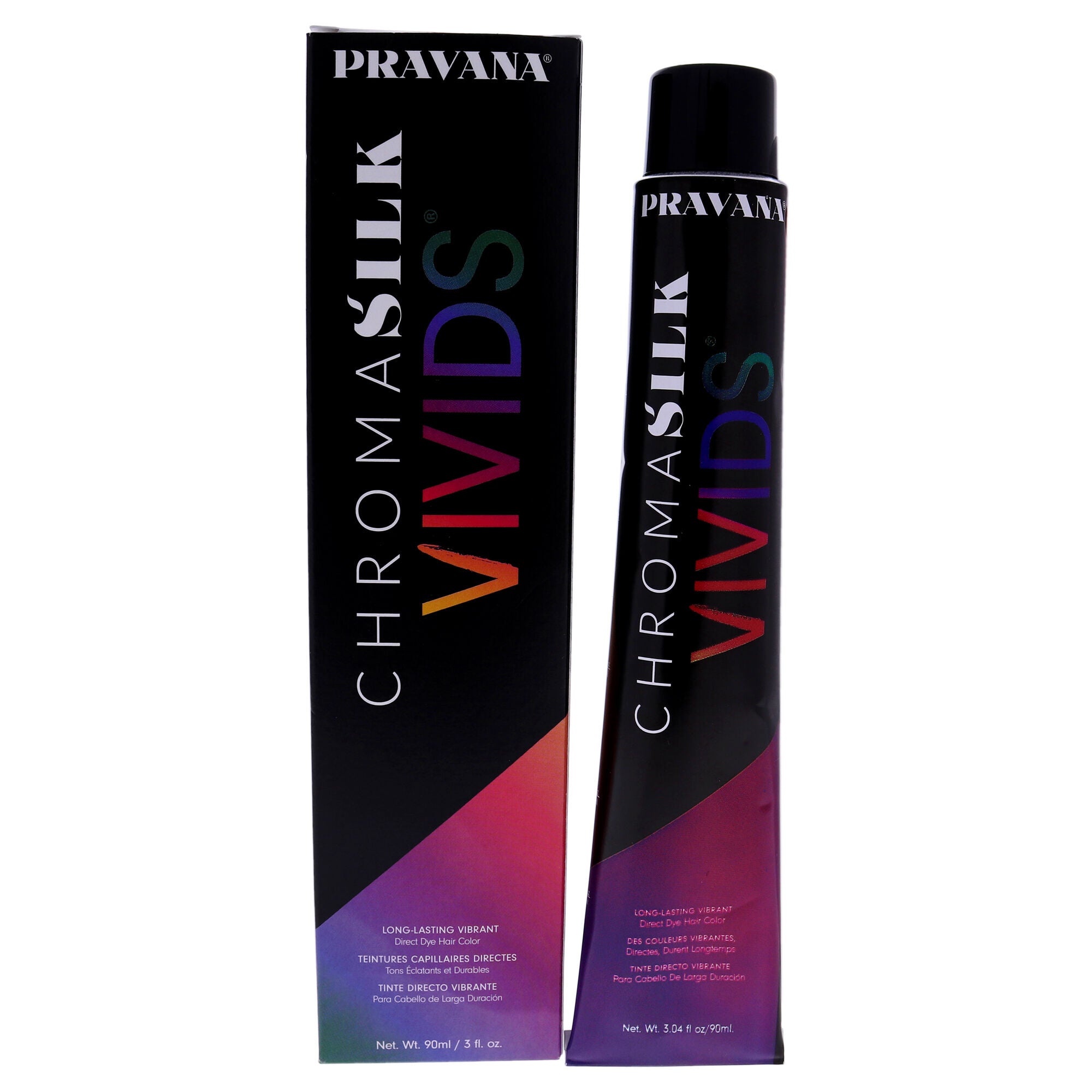 ChromaSilk Vivids Long-Lasting Vibrant Color - Orange by Pravana for Unisex - 3 oz Hair Color, See Description, hi-res image number 0