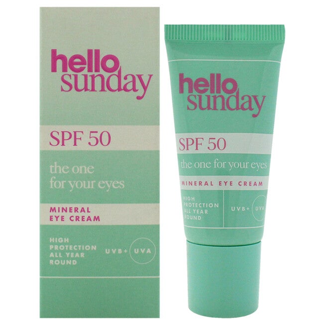 The One For Your Eyes Mineral Cream SPF 50 by Hello Sunday for Unisex - 0.5 oz Cream, See Description, hi-res image number 0