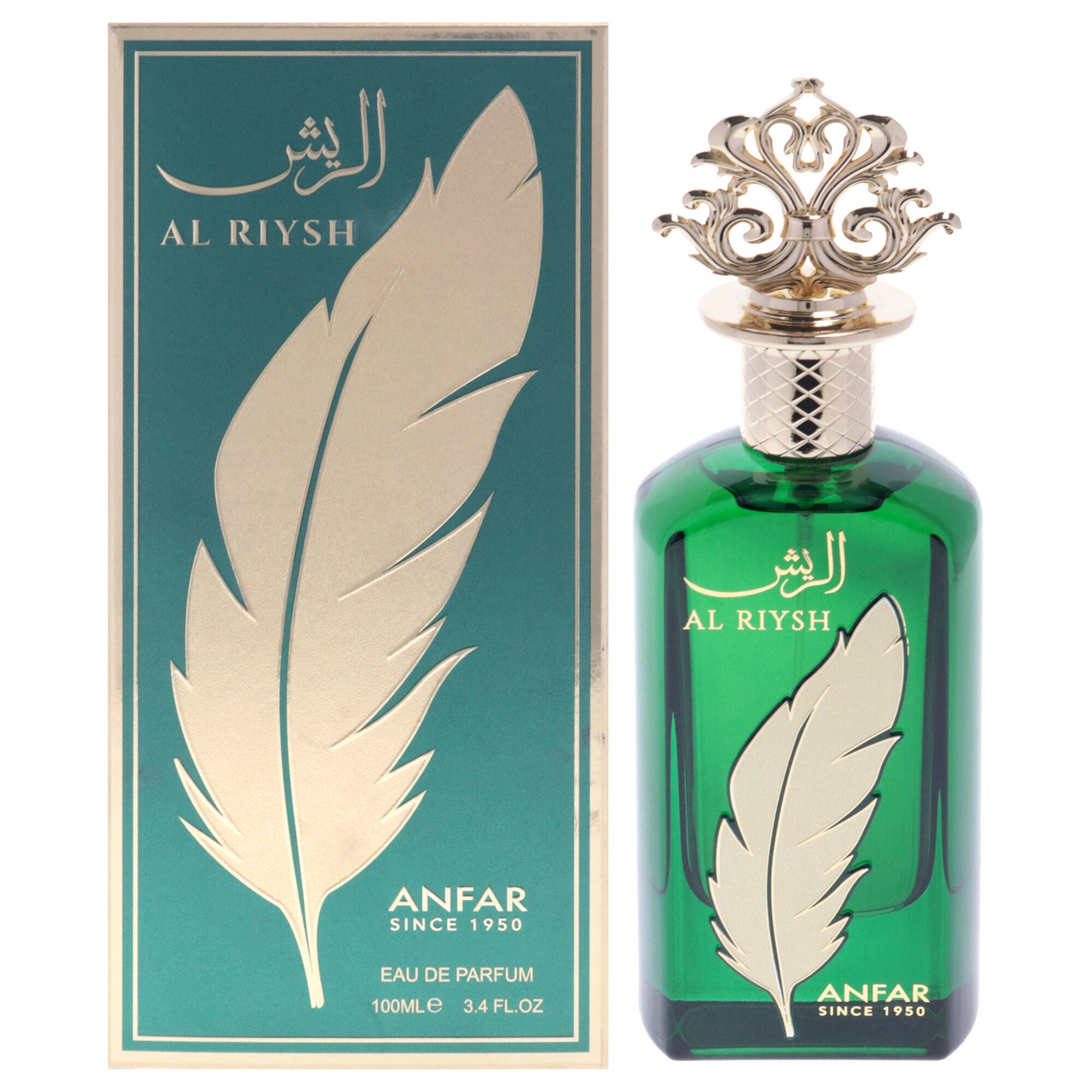 Al Riysh by Anfar for Unisex - 3.4 oz EDP Spray, See Description, hi-res image number 0