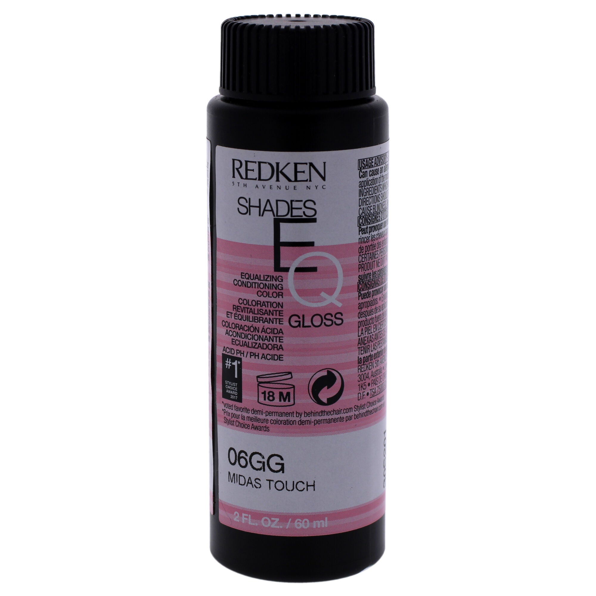 Shades EQ Color Gloss - 06GG Midas Touch by Redken for Unisex - 2 oz Hair Color, See Description, hi-res image number 0