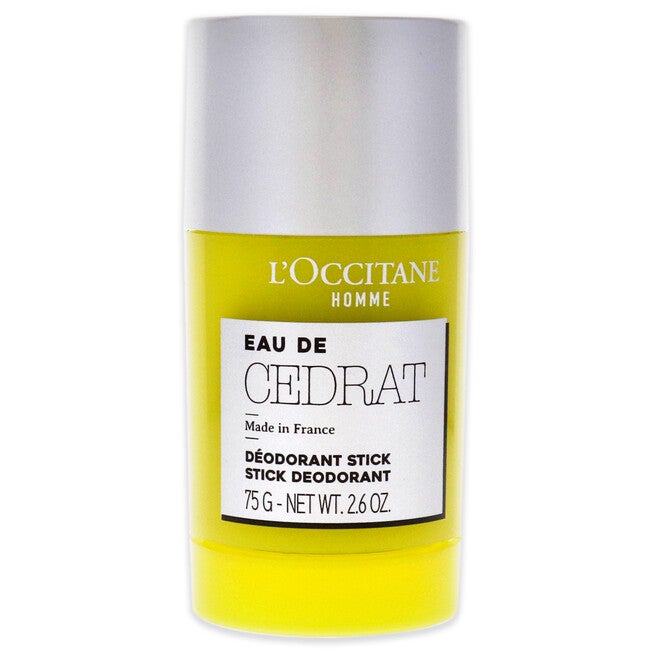 Cedrat Stick Deodorant by LOccitane for Men - 2.6 oz Deodorant Stick, NA, hi-res image number null