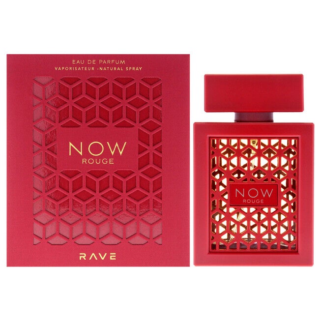 Rave Now Rouge by Lattafa for Unisex - 3.4 oz EDP Spray, NA, hi-res image number null