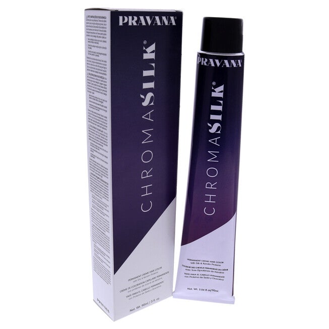 ChromaSilk Creme Hair Color - 5.31 Light Golden Ash Brown by Pravana for Unisex - 3 oz Hair Color, NA, alternate image number null