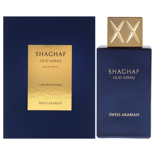 Shaghaf Oud Azraq by Swiss Arabian for Unisex - 2.5 oz EDP Spray (Limited Edition), NA, hi-res image number null