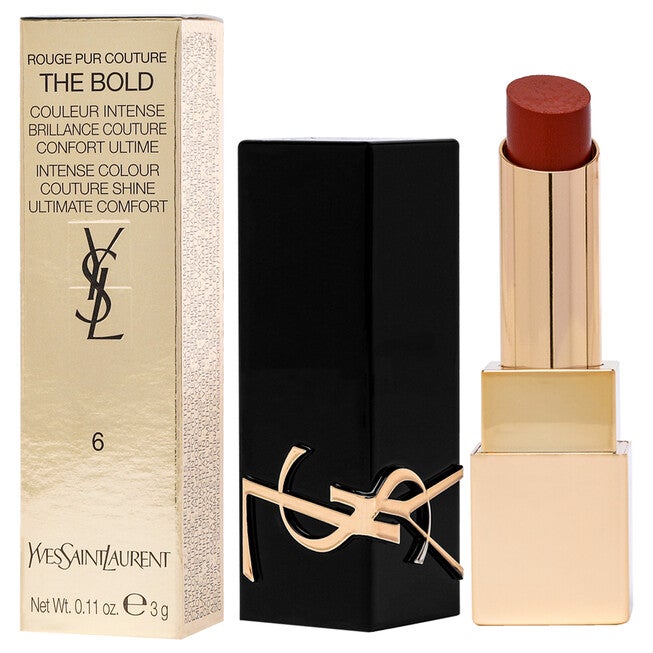 Rouge Pur Couture The Bold Lipstick - 6 Reignited Amber by Yves Saint Laurent for Women - 0.11 oz Lipstick, NA, alternate image number null
