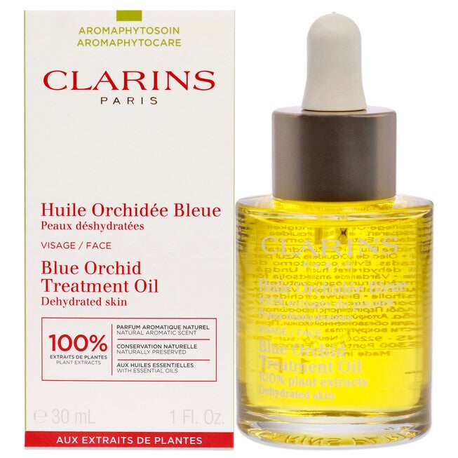 Blue Orchid Face Treatment Oil - Dehydrated Skin by Clarins for Unisex - 1 oz Treatment, , alternate image number null