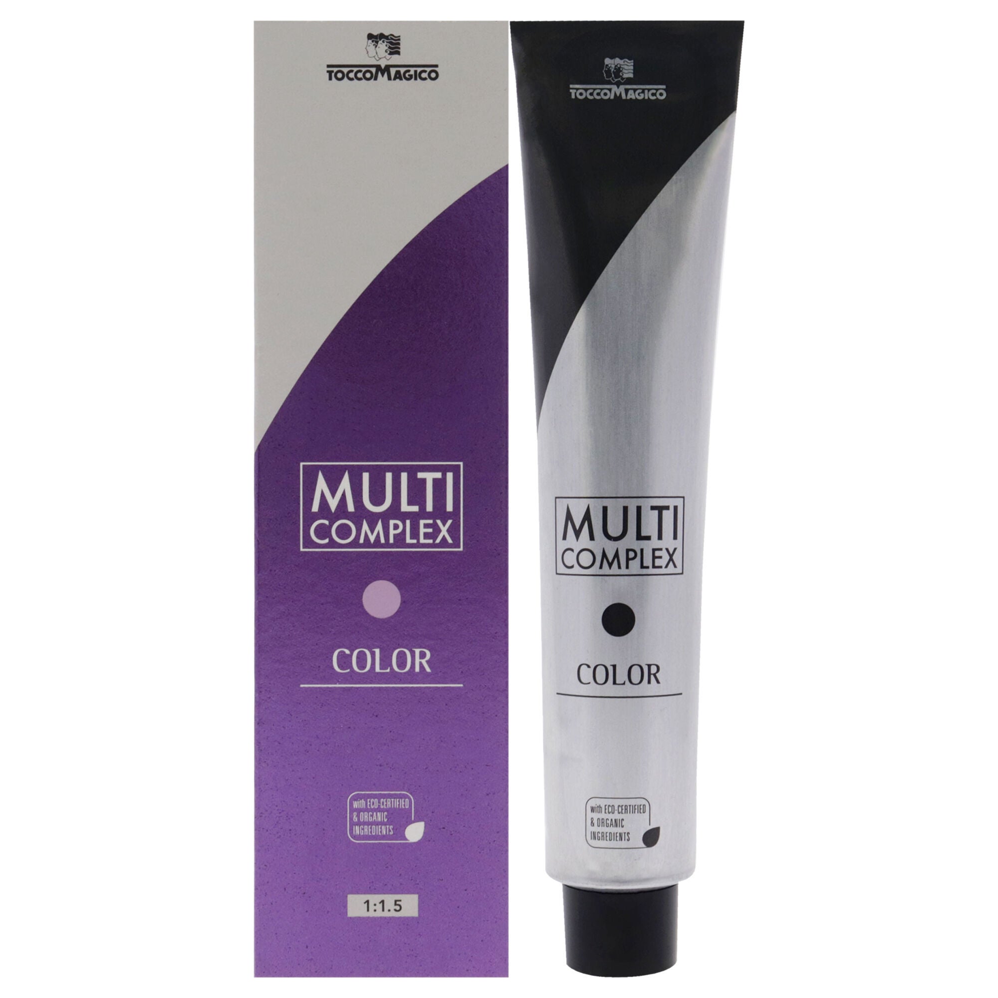 Multi Complex Permanet Hair Color - 4.7 Purple Chestnut by Tocco Magico for Unisex - 3.38 oz Hair Color, See Description, hi-res image number 0