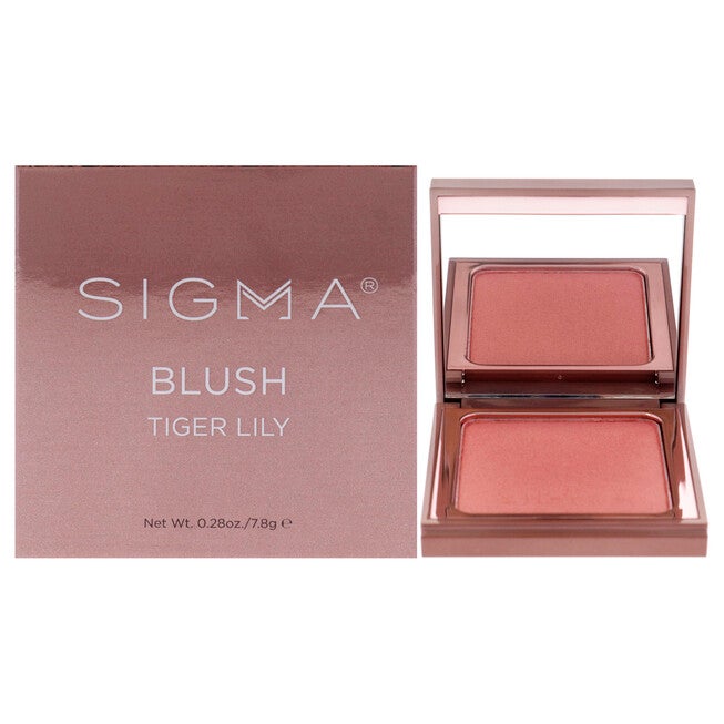 Powder Blush - Tiger Lily by SIGMA for Women - 0.28 oz Blush, NA, hi-res image number null
