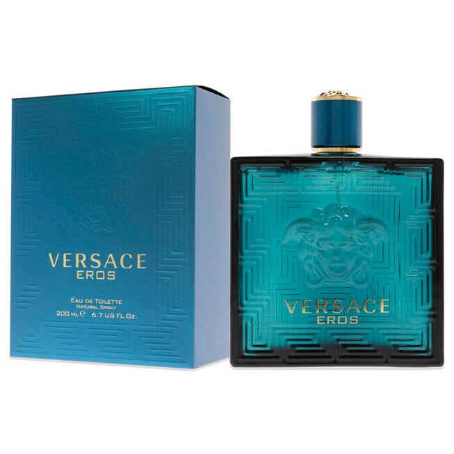Versace Eros by Versace for Men - 6.7 oz EDT Spray, , alternate image number null