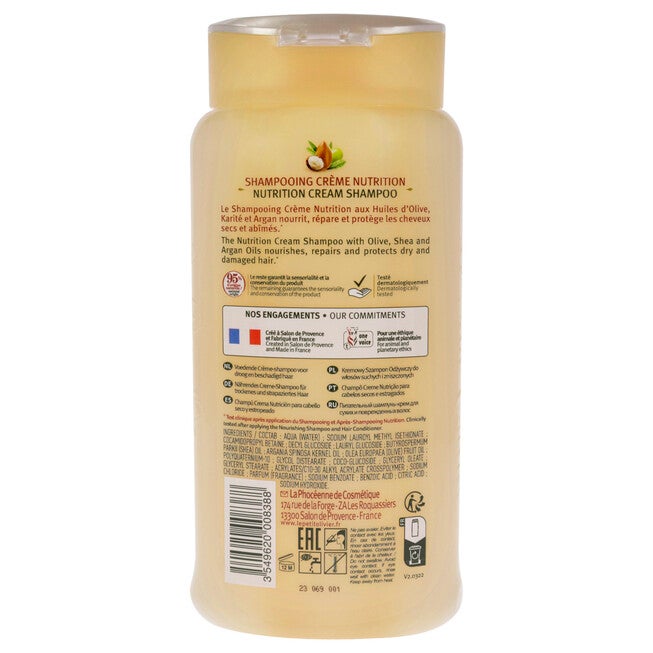 Nourishing Creme Shampoo by Le Petit Olivier for Men - 8.4 oz Shampoo, See Description, alternate image number 2