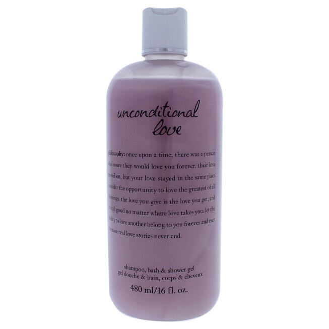 Unconditional Love Shampoo, Bath & Shower Gel by Philosophy for Unisex - 16 oz Shower Gel, NA, hi-res image number null