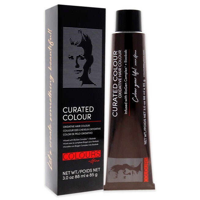 Curated Colour - 8.3-8G Light Golden Blonde by Colours By Gina for Unisex - 3 oz Hair Color, See Description, alternate image number 2
