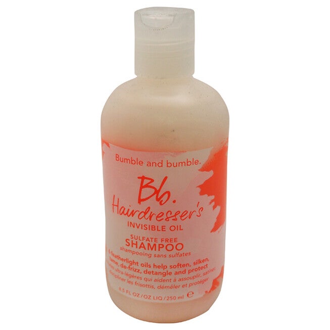 Hairdressers Invisible Oil Sulfate Free Shampoo by Bumble and Bumble for Unisex - 8.5 oz Shampoo, NA, hi-res image number null