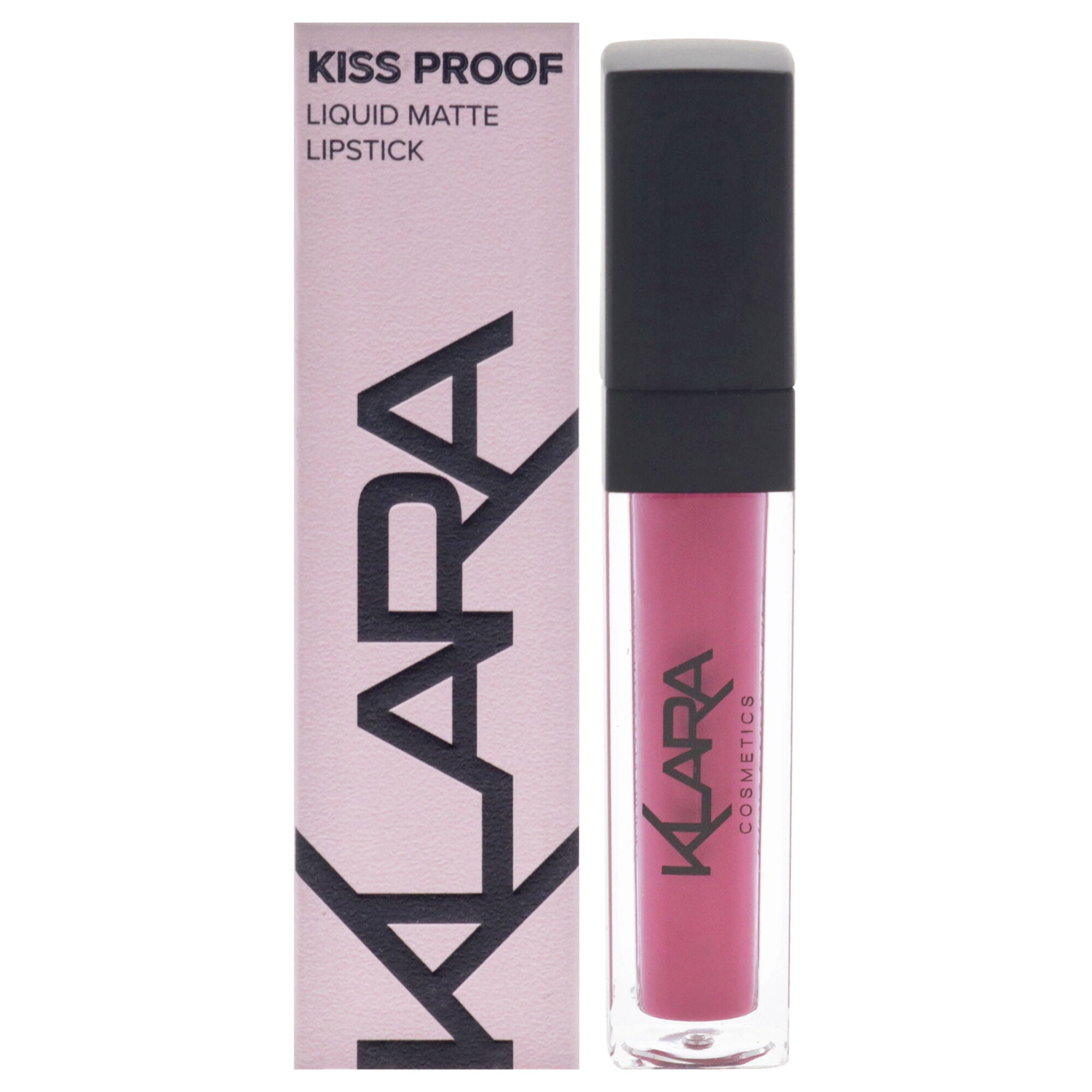 Kiss Proof Lipstick Liquid Matte - 10 Madgenta by Klara for Women - 0.27 oz Lipstick, See Description, hi-res image number 0
